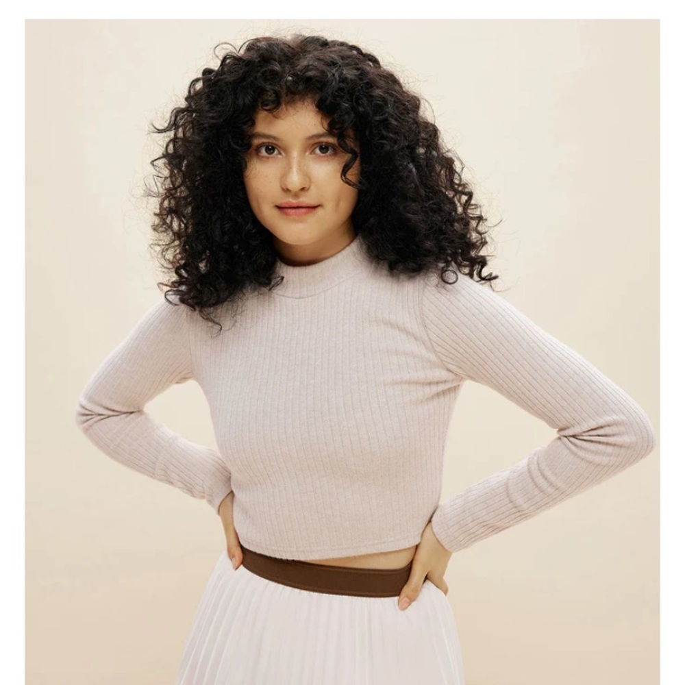 OGL Thermal Mock-Neck Crop